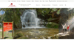 Desktop Screenshot of cedarvaleretreat.com.au